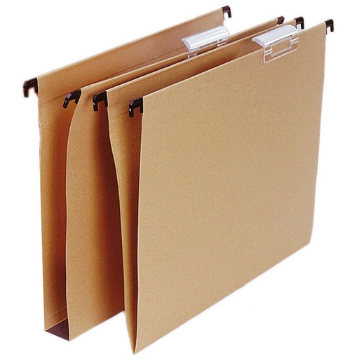 [00010749] CARPETAS COLGANTES GRAFO 00010749  VISOR SUP.CORT.A4 KRAFT LOMO30