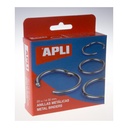 ANILLAS APLI 453 32 MM METALICAS 20 UN