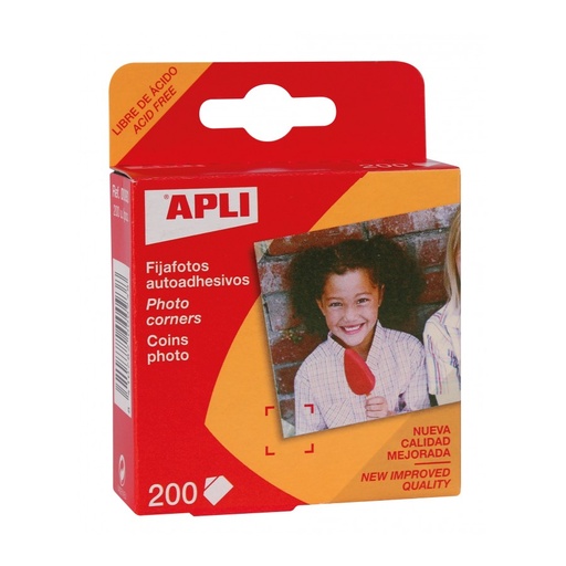 [93] FIJA FOTOS APLI 93 AUTOADHESIVO 200 UN