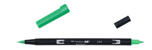 [ABT-245] ROTULADOR TOMBOW PINCEL TOMBOW ABT-245 DUAL BRUSH-245COLOR SAP GREEN.