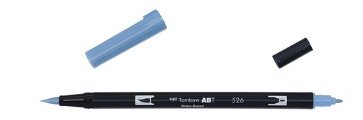 [ABT-526] ROTULADOR TOMBOW PINCEL TOMBOW ABT-526 DUAL BRUSH-526COLOR TRUE BLUE.