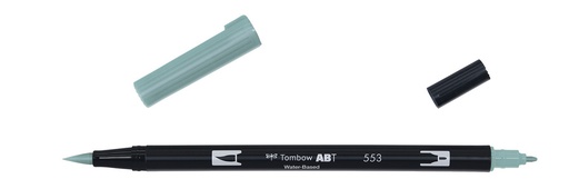 [ABT-553] ROTULADOR TOMBOW PINCEL TOMBOW ABT-553 DUAL BRUSH-553COLOR MIST PURPLE.