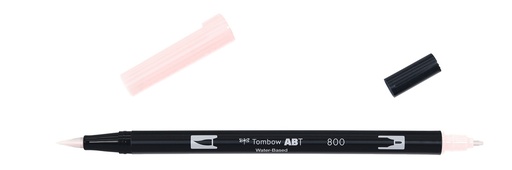 [ABT-800] ROTULADOR TOMBOW PINCEL TOMBOW ABT-800 DUAL BRUSH-800COLOR BABY PINK.