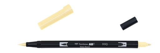 [ABT-990] ROTULADOR TOMBOW PINCEL TOMBOW ABT-990 DUAL BRUSH-990COLOR LIGHT SAND.