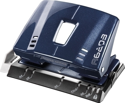 [620312] PERFORADORA MAPED 620312 ADVANCED METAL 2 AGUJEROS 20/25 HOJAS. COLOR METAL AZUL