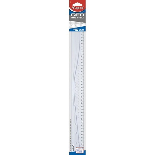 [242040] REGLA MAPED 242040 PLANA 40 CM