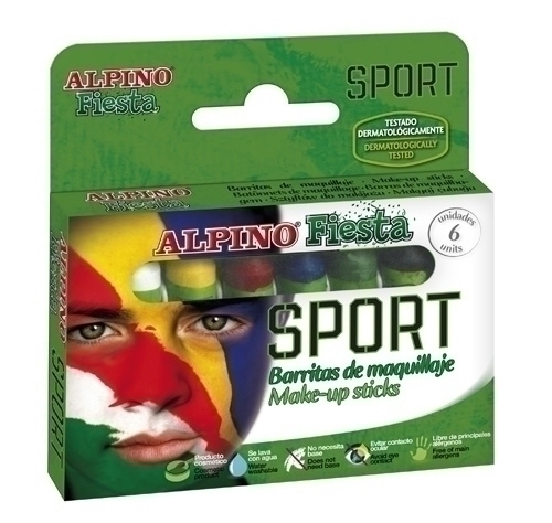 [DL000011] MAQUILLAJE  ALPINO 941724 SPORT 6COLOR DL000011