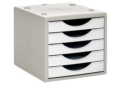 [4005BL] MODULO  ARCHIVO 2000 949898  5 CAJONES BEN BLANCO 400