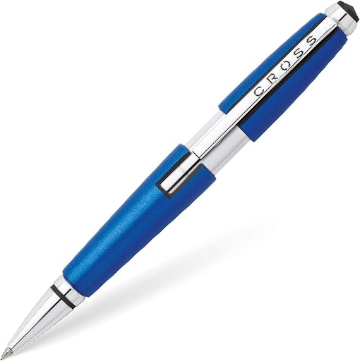 [AT0555-3] ROLLER  CROSS AT0555-3 EDGE TINTA GEL AZUL Y CROMO