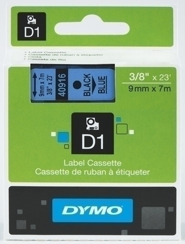 [S0720710] CINTA   DYMO 764214 D1 9MMX7M NG/AZ 40916