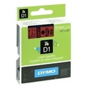 CINTA   DYMO 764346 D1 12MMX7M NG/RO 45017