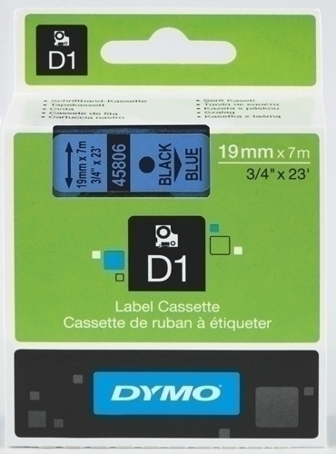 [S0720860] CINTA   DYMO 764451 D1 19MMX7M NG/AZ 45806