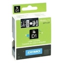CINTA   DYMO 764516 D1 19MMX7M BL/NG 45811
