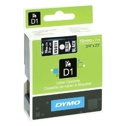 [S0720910] CINTA   DYMO 764516 D1 19MMX7M BL/NG 45811