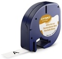 CINTA  DYMO 813920  LETRAT.ROPA 12MMX2M NG/BL 1876