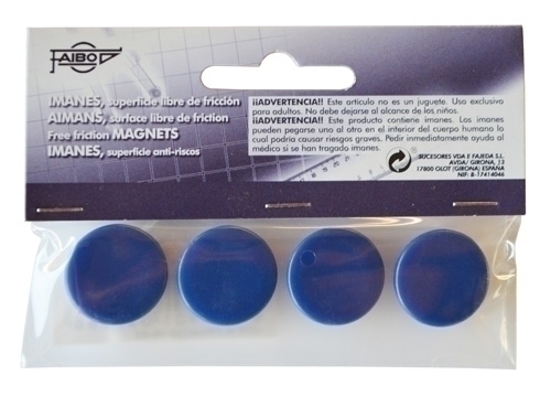 [60-20-07] IMANES REDONDOS FAIBO 753634 20MM AZ 60-2