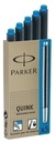 RECAMBIO  BOLIGRAFO PARKER 723477 CAJA 5 CARTUCHOS AZ REAL S0116210