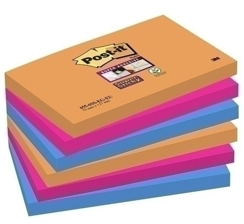 [70005253300] BLOC  NOTAS POST-IT 232955 76X127 BANGKOK 655-6SS-EG