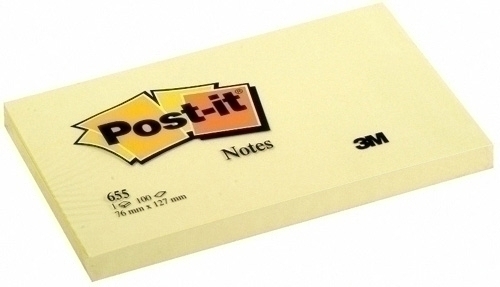 [655] BLOC  NOTAS POST-IT 709558 AM 76X127 655