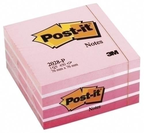 [FT510093170] CUBO  NOTAS POST-IT 711003 76X76 450H ROS PAS 2028P