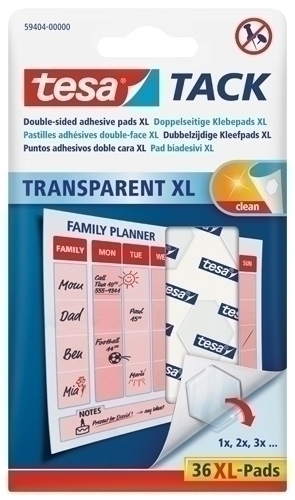 [594040000000] PUNTOS ADHESIVO TESA 936741 TRANS.XL,594040000000