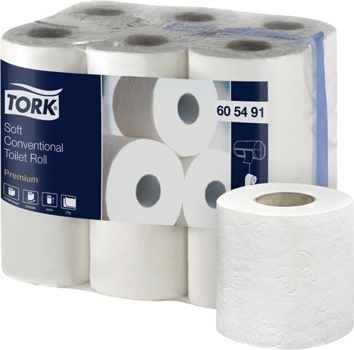 [605491] PAPEL  HIGIENICO TORK 501466  12 ROLLOS NEUTRA L 60