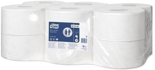 [605092] TOALLITAS  TORK 605092  12 UDS. MINIJUMBO 2 CAPAS