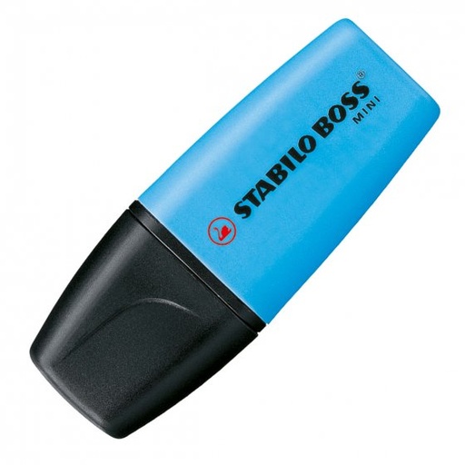 [07/31] FLUORESCENTE STABILO 07/31  BOSS MINI AZUL