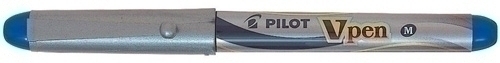 [SVP-4M-L] PLUMA PILOT SVP-4M-L  V-PEN SILVER AZUL