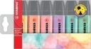ESTUCHE STABILO 70/6-2  BOSS ORIGINAL PASTEL ESTUCHE 6 UDS 