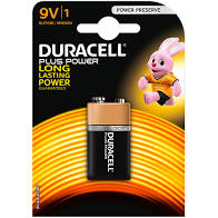 [942799] PILA DURACELL PLUS 9V BLISTER 1 UN