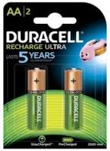 [942797] PILA DURACELL PRECHARGED AA 2400 2 UN