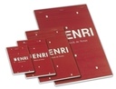 BLOC GRAPADO ENRI 100101102 TAPA BLANDA A6 80H.4X4 ROJO 