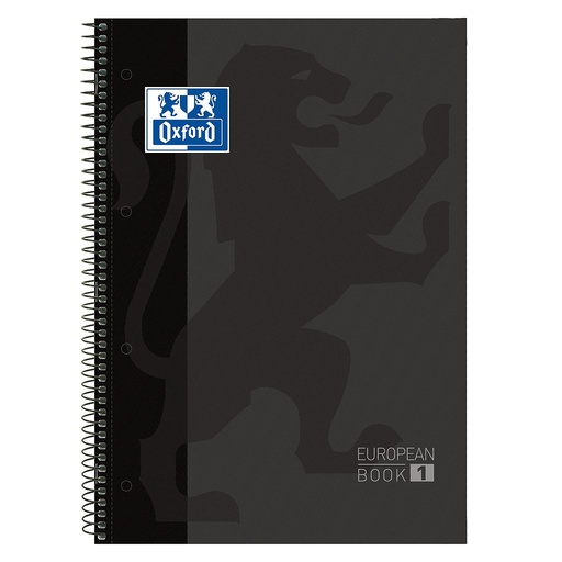 [100430269] CUADERNO EBOOK 1 OXFORD 100430269 EXTRADURA A4+  80H.5X5 NEGRO 