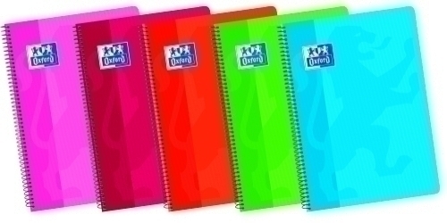 [100430175] CUADERNOS OXFORD 100430175 BLANDA Fº 80H.LISO SURTIDO 