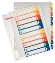 INDICE LEITZ 100213 PROYWCTOS 1-10 PP A4 IMPRIMIBLE 