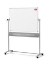 PIZARRA NOBO 1905239 BASIC MELAMINA MÓVIL 1200X900 MM PIVOTANTE VOLTEABLE BLANCO