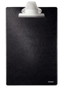 CARPETA LEITZ 604037 PINZA BASE PLÁSTICO FORRADO  NEGRO