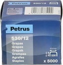 GRAPAS  PETRUS 77510  MOD. 530/12 MM.1530 5000 U. COBREADA