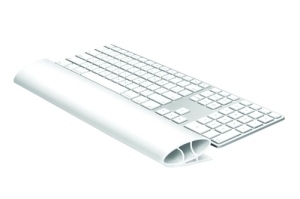 [9394201] REPOSAMUÑECAS 9394201 FLEXIBLE PARA TECLADO I-SPIRE SERIES™ BLANCO