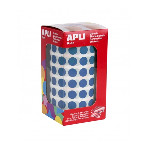 [4852] GOMETS APLI 4852 Ø 10,5MM REDONDOS AZUL 5192UN