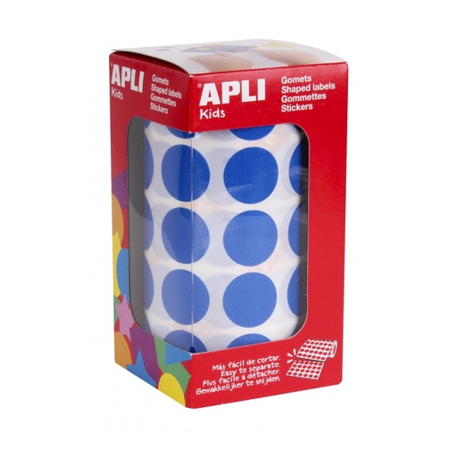 [4860] GOMETS APLI 4860 Ø 20MM REDONDOS AZUL 1770UN