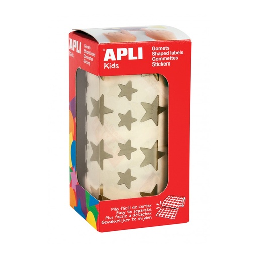 [11116] GOMETS APLI 11116 12,5 / 19,5MM ESTRELLA ORO 1416UN