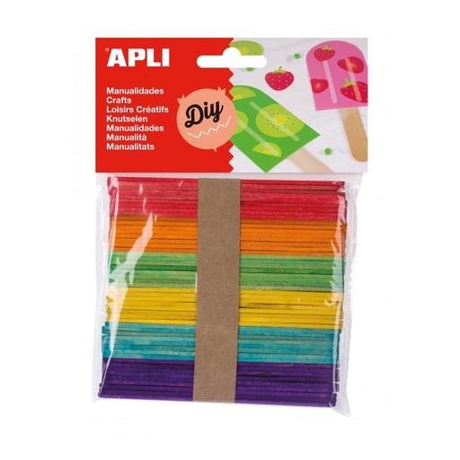 [13064] PALO APLI 13064 114x10MM POLO COLORES SURT. 50UN