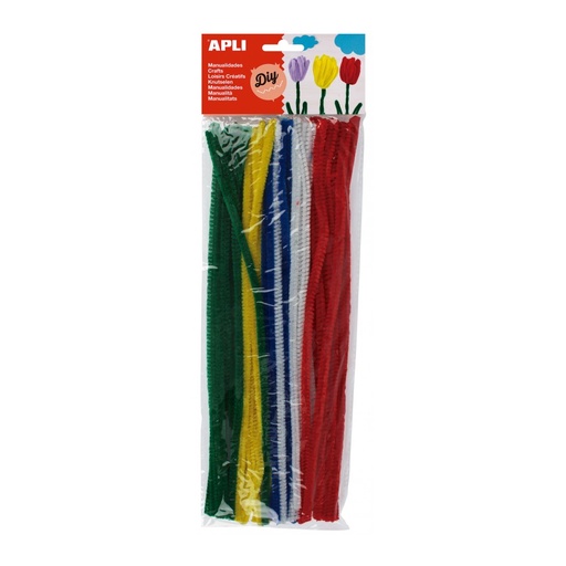 [13065] LIMPIAPIPAS APLI 13065 COLORES SURT. 50UN