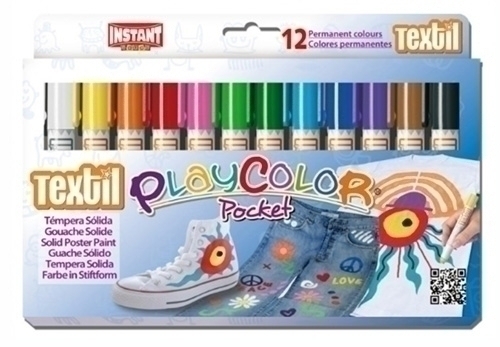 [10561] ROTULADOR INSTANMT 10561 TEXTIL 12 INIDADES