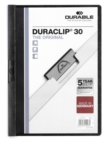 [2200-01] CARPETA DURACLIP 2200-01  30 H A4 NG 2200-01