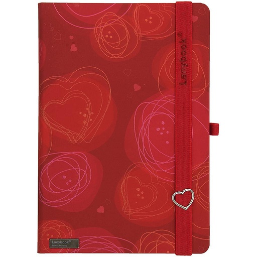 [LA14B106] QUADERNO LA14B106 DREAMY LOVE A6 LINEA ROJO