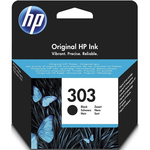 [T6N02AE] CARTUCHO HP T6N02AE NEGRO 303
