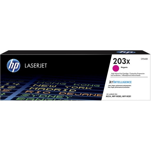 [CF543X] TÓNER MAGENTA HP 203X 